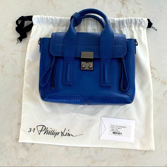 Phillip Lim Pashli Mini Satchel in Cobalt - Picture 6 of 7